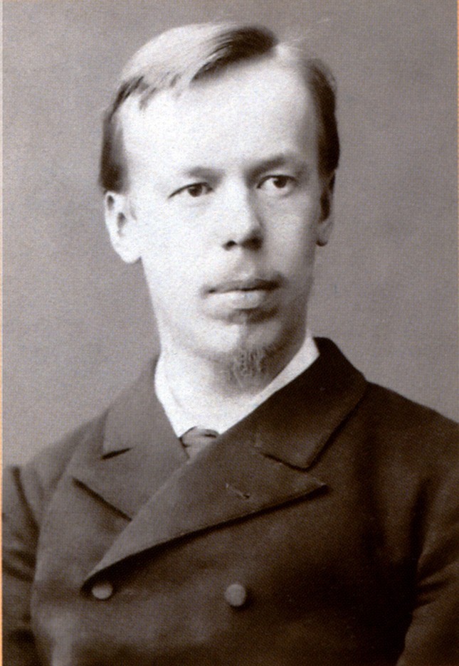Александр Попов в год окончания университета 1882 г.